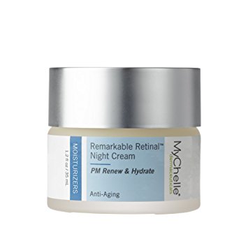 MyChelle Remarkable Retinal Night Cream, Nutrient-Rich Moisturizer with Vitamin A for All Skin Types, 1.2 fl oz