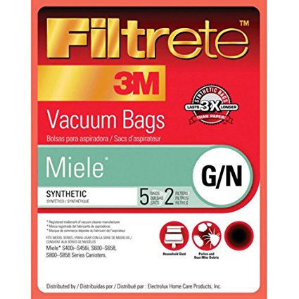 VAC BAG MIELE G/N 5PK by FILTRETE MfrPartNo 68705-6