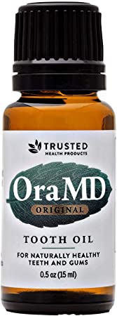 OraMD Original Dentist Recommended Worldwide 100% Pure Breath Freshener for Bad Breath, Halitosis Canker Sores, Gum Boils and Tooth Abscesses - 1 Bottle