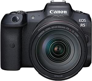 Canon EOS R5 Mirrorless Digital Camera with 24-105mm f/4L Lens