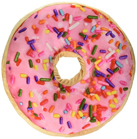 Scented Sprinkle Donut Pillow (Strawberry)