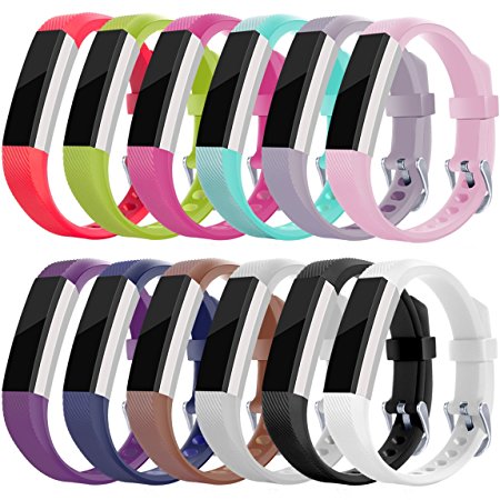 Maledan Replacement Accessories Bands for Fitbit Alta and Alta HR