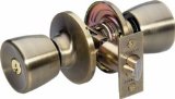 Master Lock TUO0105 Tulip Keyed Entry Door Knob Antique Brass