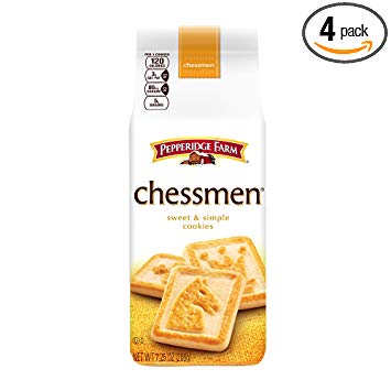 Pepperidge Farm Chessmen Cookies, 7.25-ounce (pack of 4)