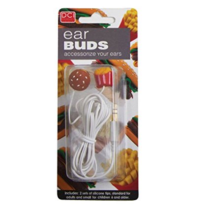 Hamburger and Fries Earbuds