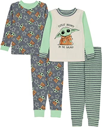 STAR WARS Boys' Snug Fit Cotton Pajamas