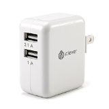 iClever UL Certified Dual USB Ports Wall Charger