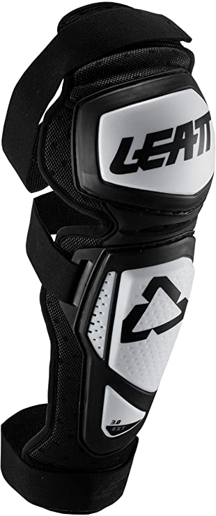 Leatt 2019 EXT 3.0 Knee & Shin Guards (Large/X-Large) (White/Black)