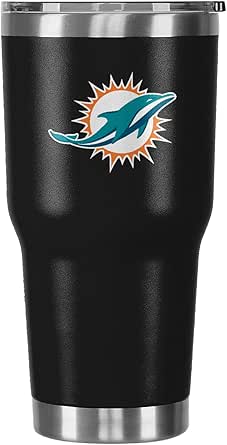 FOCO NFL unisex NFL Team Logo 30oz Insulated Stainless Steel Travel Mug Tumbler