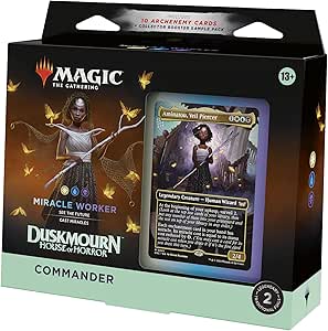 Magic: The Gathering Duskmourn: House of Horror Commander Deck - Miracle Worker