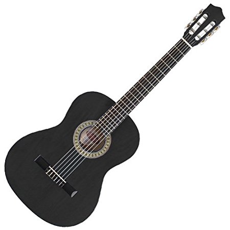 Stagg C542 BK Full Size Classical Spanish Guitar - Black