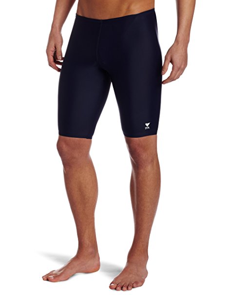 TYR Sport Men's Solid Jammer Swim Suit