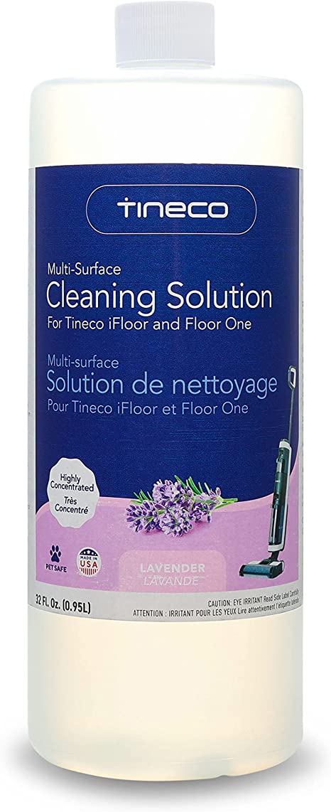 Tineco Multi-Surface Cleaning Solution 32Fl oz (0.95L) for Floor Cleaners, Lavender (9FWWS100600)