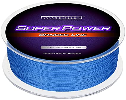 KastKing SuperPower Braided Fishing Line - Abrasion Resistant Braided Lines – Incredible Superline – Zero Stretch – Smaller Diameter – A Must-Have!