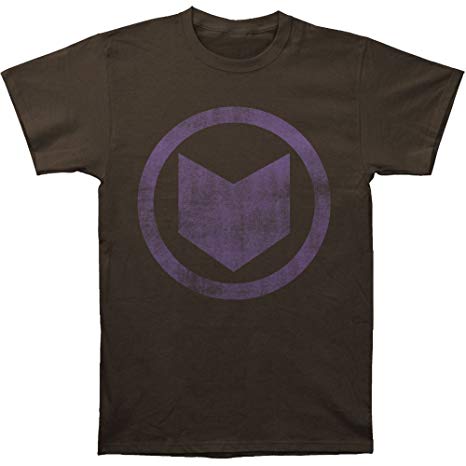 Hawkeye Distressed Icon Tee Shirt