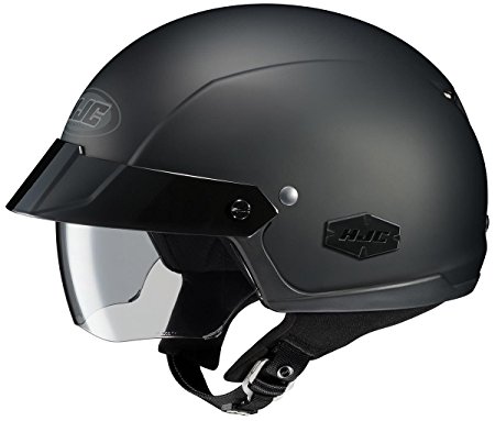 HJC IS-Cruiser Matte Black Half Helmet, L