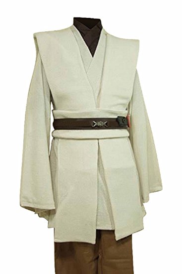 Allten Men's Cosplay Costume Star Wars Obi-wan Kenobi Jedi Tunic