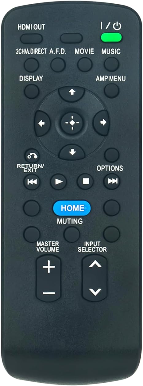 RM-AAU124 Replacement Remote Control Applicable for Sony AV Receiver STR-DA5800ES STR-DA5700ES STRDA5800ES STRDA5700ES