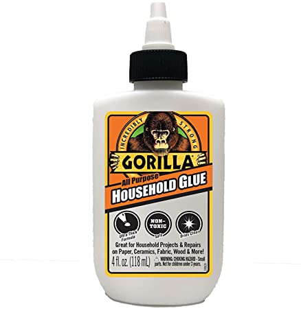 Gorilla Household Glue, 4 ounce (Pack of 1)