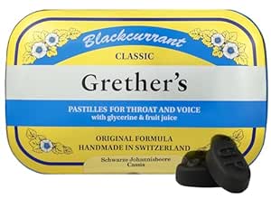 Grethers: Black Currant Pastilles, 3.75 oz