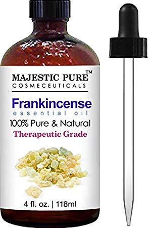 Majestic Pure Frankincense Essential Oil, 100% Pure and Natural, Frankincense Oil, 4 fl. oz.