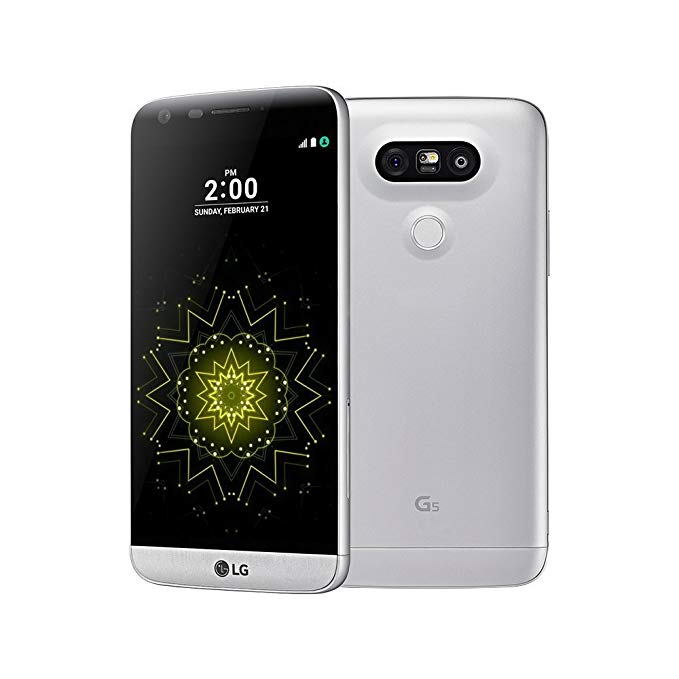 LG G5 4G LTE Dual Camera 32GB Silver Smartphone GSM Unlocked (Certified Refurbished)
