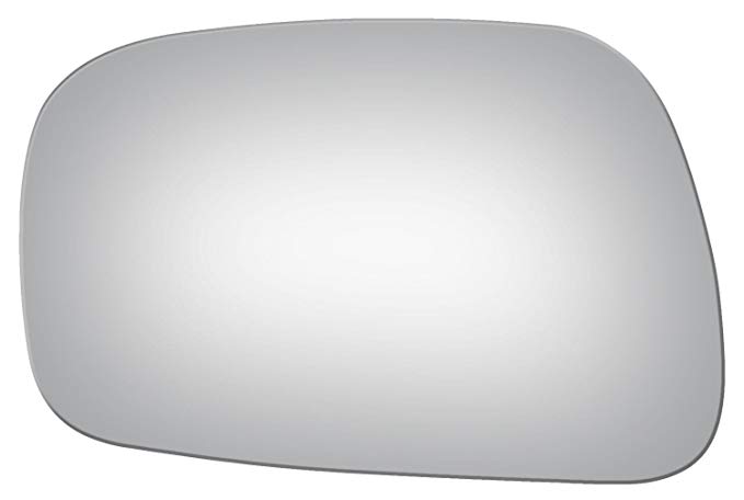 Flat Driver Left Side Replacement Mirror Glass (Mount Not Included) for 2002-2006 Toyota Camry USA Built - SEE FITMENT LIST - Parts Link #: TO1323144