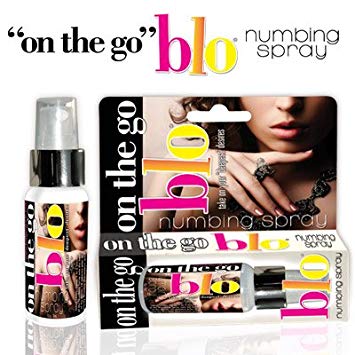 On the Go Blo Blow Deep Throat Oral Sex Desensitizing Numbing Numb Spray (2 pack)