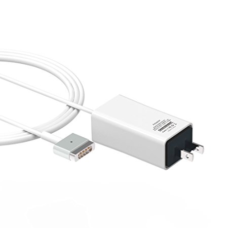 45W Magnetic 2nd-Gen Charger for Apple MacBook Air 11” 13” (After Mid 2012) , Ultra Small & Lightweight Power Adapter