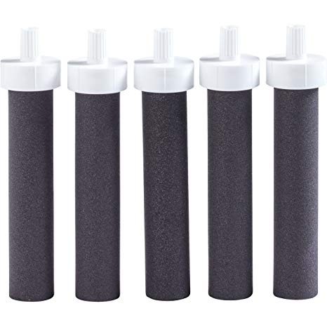 Brita Replacement Filters 060258363241 Brita Bottle Filters Water, 5ct, Black