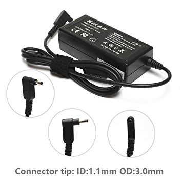 SIKER® 19V 3.42A Replacement Laptop Adapter Charger For Acer-Chromebook 15 14 13 11 R11 B5 CB5-571 C720 C720p C740 Power Cord,CB3-111-C19A, CB3-111-C670, Acer Aspire One Cloudbook AO1-131, AO1-431