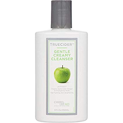 TrueCider Gentle Creamy Cleanser made with Organic Apple Cider Vinegar