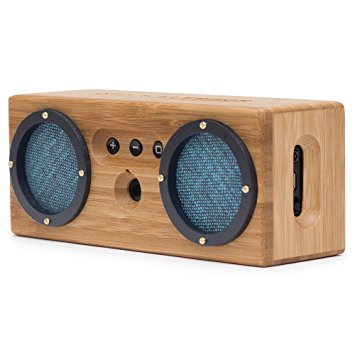 BONGO Bamboo Wood Wireless Bluetooth Speaker (Geneva)