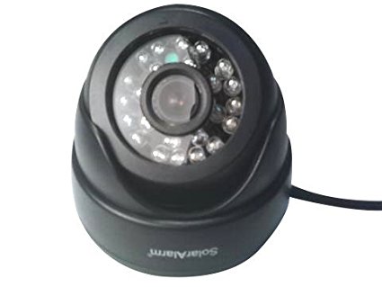 GenuineBrands® CCTV CAMERA - 1/4 CMOS HD Day Night VISION 3.6mm LENS 24 IR LED fo T.V. or VCR HOME SECURITY SURVEILLANCE DOME CAMER