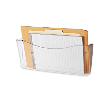 Rubbermaid Unbreakable Single Pocket Wall File, Legal Size, Clear (65980ROS)