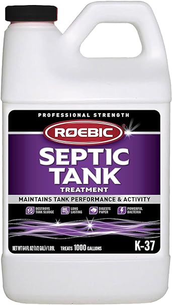 Roebic Laboratories, Inc. K-37-H-3 Septic Tank Treatment, 64-Ounce