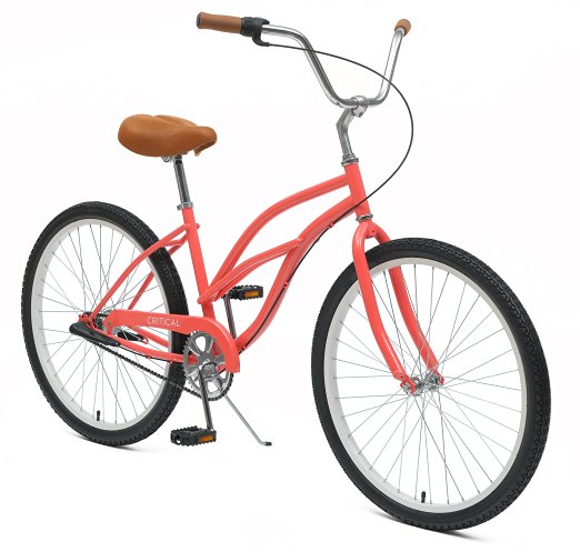 Critical Cycles Women's Beach Cruiser 3-Speed Bike