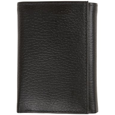 Access Denied Mens RFID Blocking Trifold Leather Wallet with ID Window