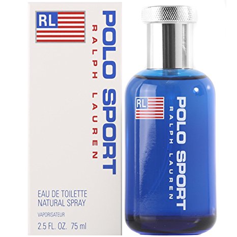 Polo Sport by Ralph Lauren for Men, Eau De Toilette Natural Spray, 2.5 Ounce