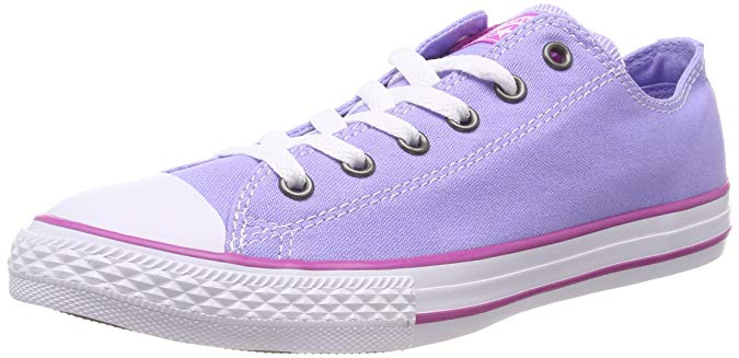 Converse Unisex Kids' CTAS Ox Twilight Pulse/Hyper Magenta Trainers