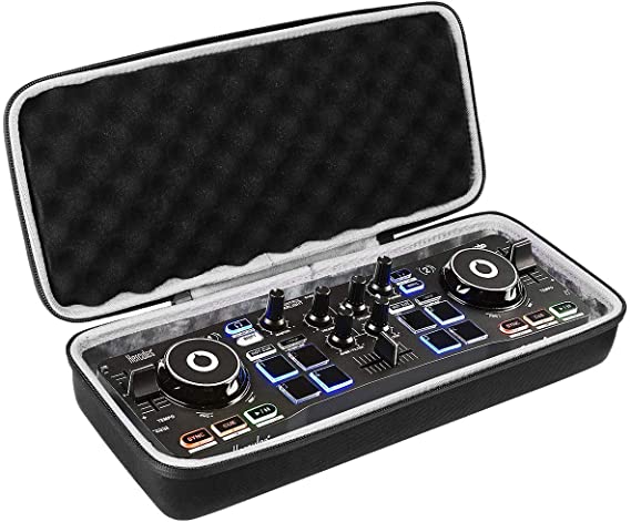 co2crea Hard Travel Case for Hercules DJControl Starlight Pocket USB DJ Controller