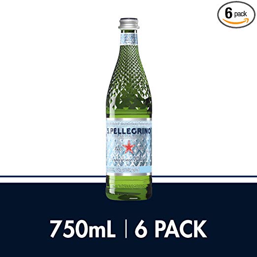 S.Pellegrino 120 Year Anniversary Limited Edition Bottle, 25.3 Fl Oz (Pack of 6)