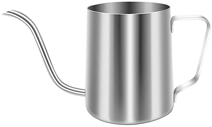 Cosaux Stainless Long Spout Drip Kettle WS16 Long Narrow Spout Coffee Pot Is Made Of 304 Stainless Steel And Silicone Plug For People Who Love Life And Love Coffee