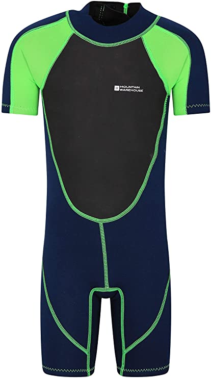 Mountain Warehouse Junior Shorty Wetsuit - Neoprene Kids Wetsuit