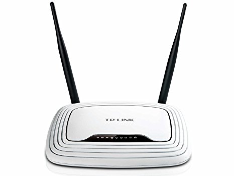 TP-LINK TL-WR841ND Wireless N300 Home Router, 300Mpbs, IP QoS, WPS Button, 2 Detachable Antennas