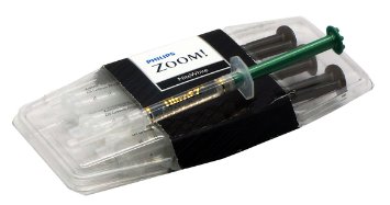 Zoom 22% (Replaces 38%) NiteWhite Supreme Professional Tooth Whitening Gel 3 Syringe Kit W/ BONUS Desensitizing Gel (Black)