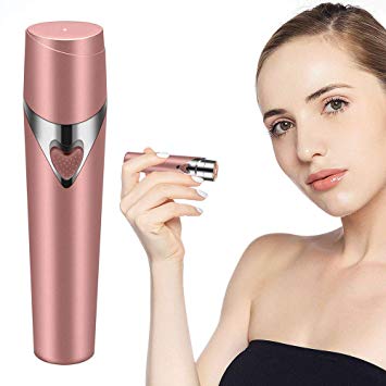 Hair Removal for Women Painless Hair Remover Trimmer for Peach Fuzz, Chin Hair, Upper Lip Moustaches,Electric Razors for Women Face Hair Remover