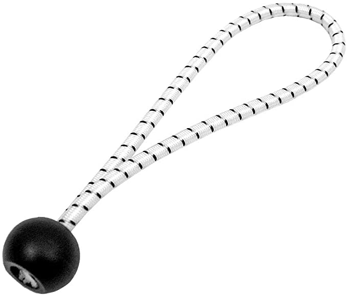 Bungee Cord Black Ball 10pcs set 5mmx4 inches