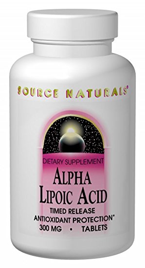 Source Naturals Alpha Lipoic Acid 300mg, 240 Tablets