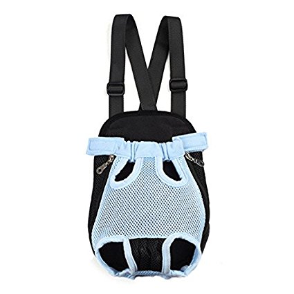 Fosinz Outdoor Adjustable Pet Carrier Breathable Comfortable Backpack Lightweight Bag Free Your Hands